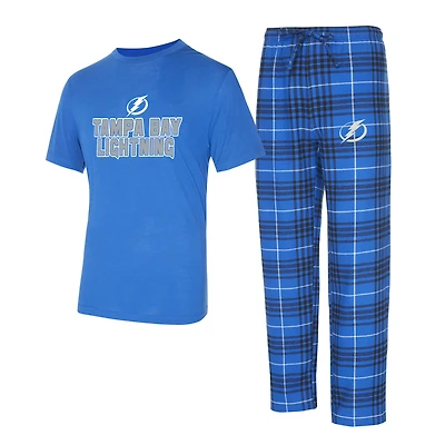 Men's Concepts Sport Tampa Bay Lightning Vector Top & Pants Sleep Set