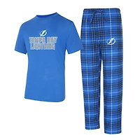 Men's Concepts Sport Tampa Bay Lightning Vector Top & Pants Sleep Set