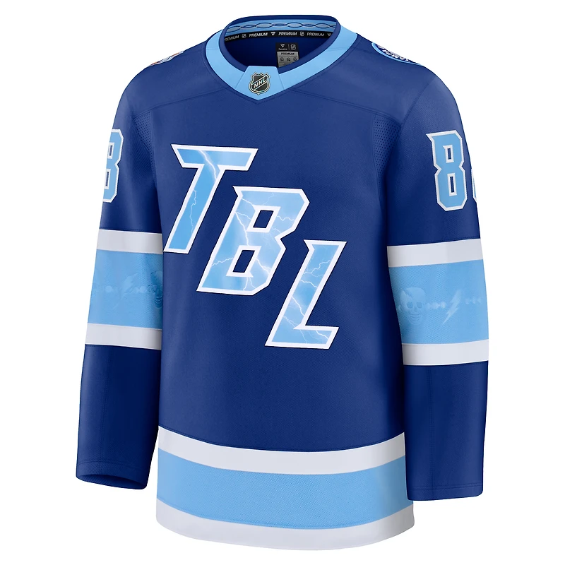 Men's Fanatics Andrei Vasilevskiy Blue Tampa Bay Lightning 2026 NHL Stadium Series Premium Jersey