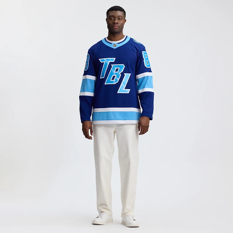 Men's Fanatics Andrei Vasilevskiy Blue Tampa Bay Lightning 2026 NHL Stadium Series Premium Jersey