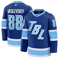 Men's Fanatics Andrei Vasilevskiy Blue Tampa Bay Lightning 2026 NHL Stadium Series Premium Jersey