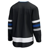 Men's Fanatics Black Tampa Bay Lightning Alternate Breakaway Jersey