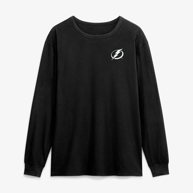 Men's Fanatics Black Tampa Bay Lightning Game Long Sleeve T-Shirt