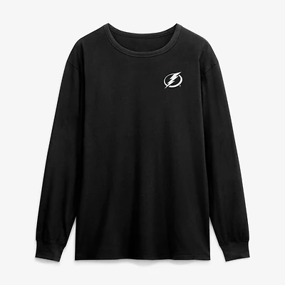 Men's Fanatics Black Tampa Bay Lightning Game Long Sleeve T-Shirt