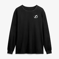 Men's Fanatics Black Tampa Bay Lightning Game Long Sleeve T-Shirt