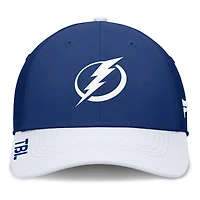 Men's Fanatics Blue/White Tampa Bay Lightning Authentic Pro Rink Flex Hat