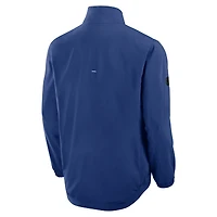 Veste d'entraîneur entièrement zippée authentique Pro Rink Fanatics Blue Tampa Bay Lightning pour homme
