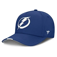 Men's Fanatics Blue Tampa Bay Lightning 2025 NHL Draft Authentic Pro On-Stage Podium A-Frame Adjustable Hat