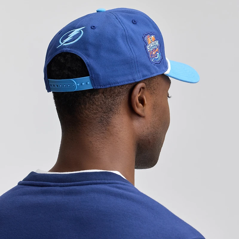 Men's Fanatics  Blue Tampa Bay Lightning 2026 NHL Stadium Series Authentic Pro A-Frame Adjustable Hat
