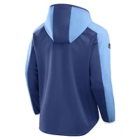 Veste authentique professionnelle zippée pour homme Fanatics Blue Tampa Bay Lightning 2026 NHL Stadium Series