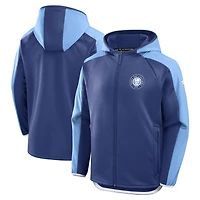 Veste authentique professionnelle zippée pour homme Fanatics Blue Tampa Bay Lightning 2026 NHL Stadium Series