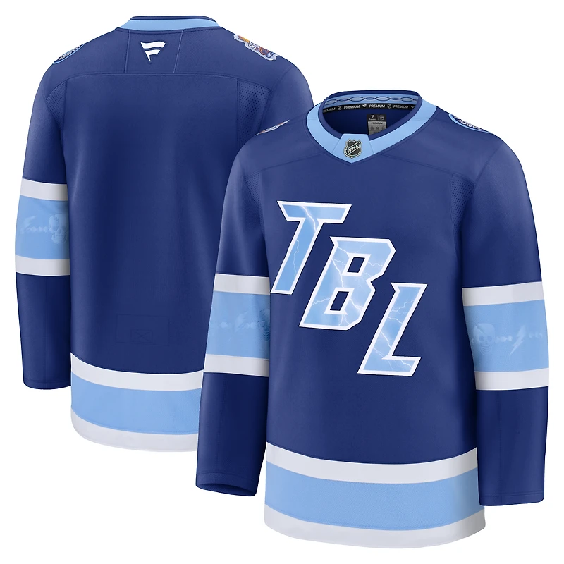 Maillot premium Fanatics Blue Tampa Bay Lightning 2026 NHL Stadium Series pour homme