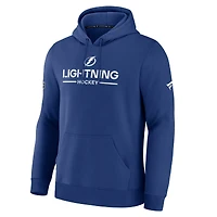 Sweat à capuche Authentic Pro Primary bleu Tampa Bay Lightning Fanatics pour homme