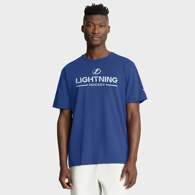 Men's Fanatics Tampa Bay Lightning Authentic Pro Primary T-Shirt
