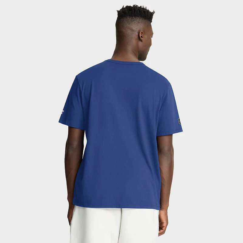 T-shirt authentique professionnel principal bleu Tampa Bay Lightning pour homme de Fanatics