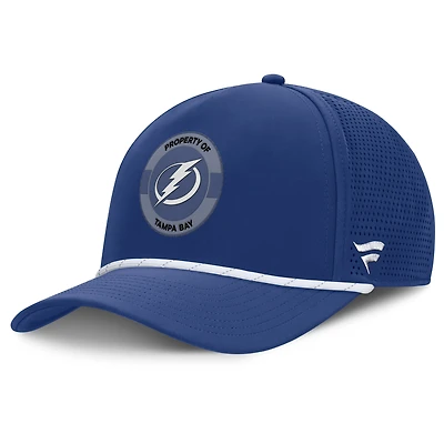 Men's Fanatics Blue Tampa Bay Lightning Authentic Pro Rink Adjustable Hat
