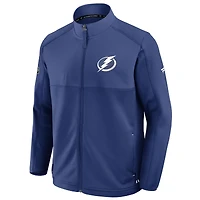 Men's Fanatics Blue Tampa Bay Lightning Authentic Pro Rink Full-Zip Jacket