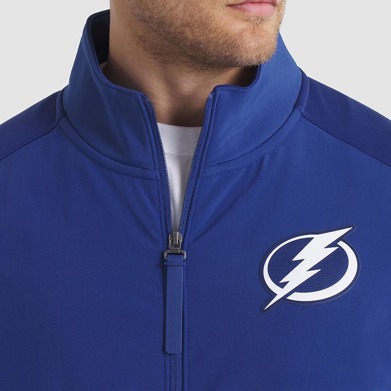 Men's Fanatics Blue Tampa Bay Lightning Authentic Pro Rink Full-Zip Jacket