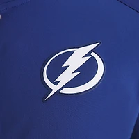 Veste zippée intégrale authentique Pro Rink bleu Tampa Bay Lightning Fanatics pour homme