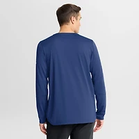 Men's Fanatics Blue Tampa Bay Lightning Authentic Pro Rink Tech Long Sleeve T-Shirt