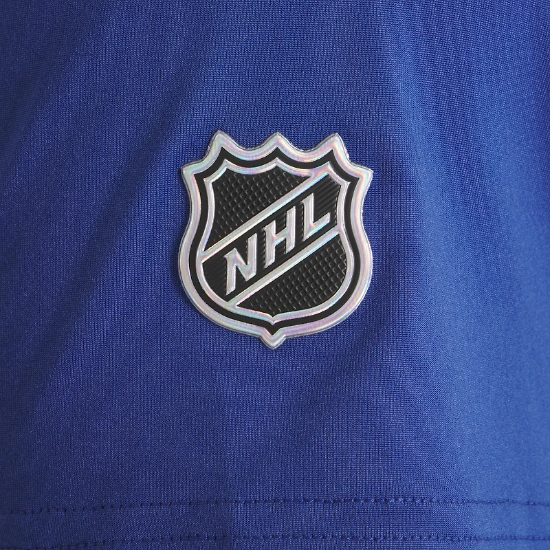 T-shirt technique authentique Pro Rink bleu Fanatics pour homme, Lightning de Tampa Bay