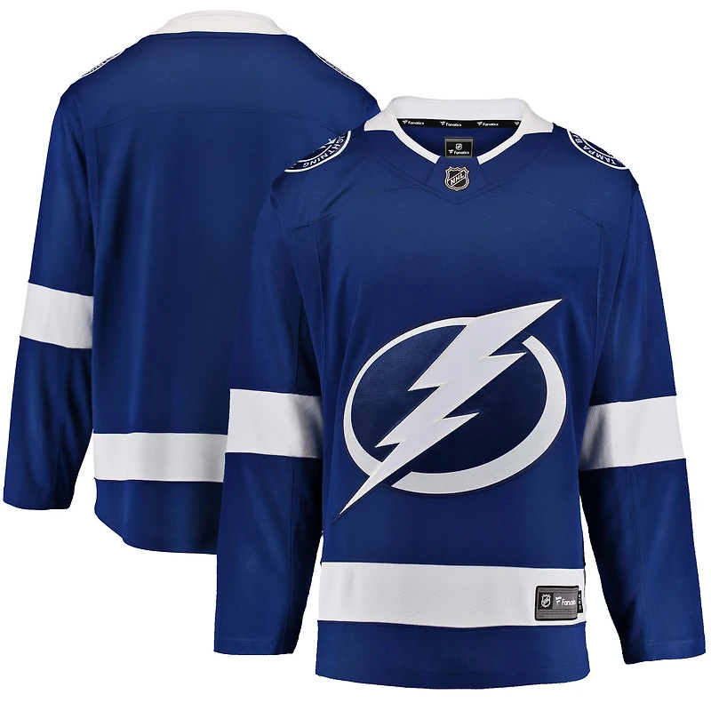 Men's Fanatics Blue Tampa Bay Lightning Breakaway - Blank Jersey