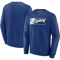 Sweat-shirt en polaire Fanatics bleu Tampa Bay Lightning Focus pour hommes