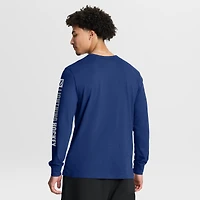 T-shirt à manches longues Fanatics Blue Tampa Bay Lightning Goal Crease Legacy pour homme
