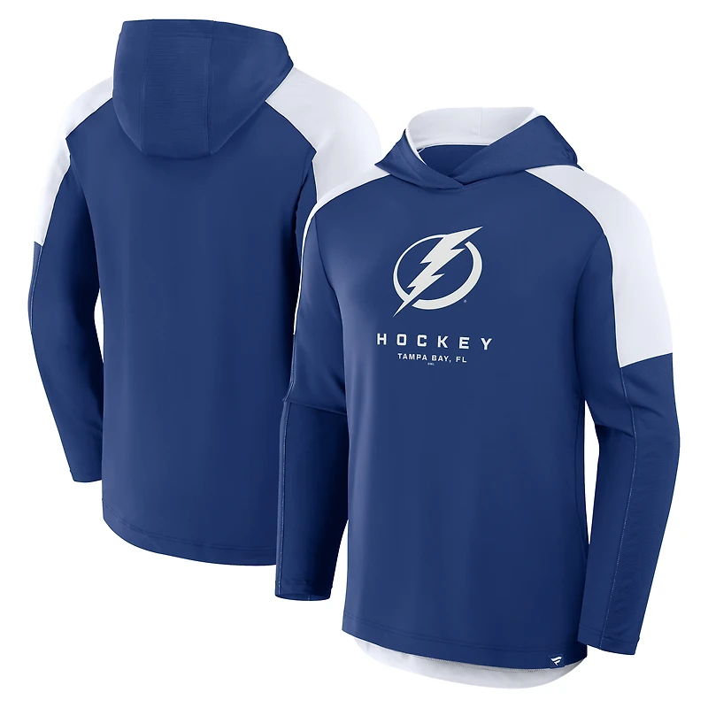 Sweat à capuche de transition Meta Game pour homme Fanatics Blue Tampa Bay Lightning