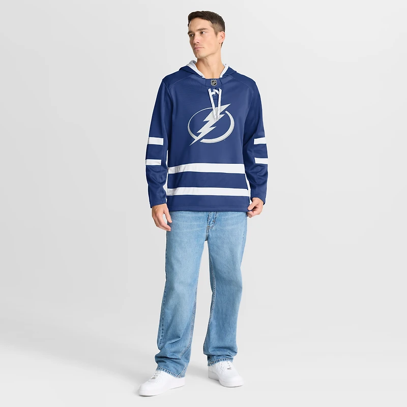 Men's Fanatics Blue Tampa Bay Lightning Prime Time Fleece Hoodie