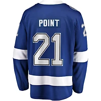 Fanatics pour hommes Brayden Point bleu Tampa Bay Lightning Home Premier Breakaway Player - Maillot