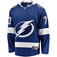 Maillot Breakaway à domicile du Lightning de Tampa Bay Fanatics Conor Sheary pour hommes, bleu