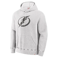 Sweat à capuche enfiler pour hommes Fanatics Cream Tampa Bay Lightning fabriqué au Canada