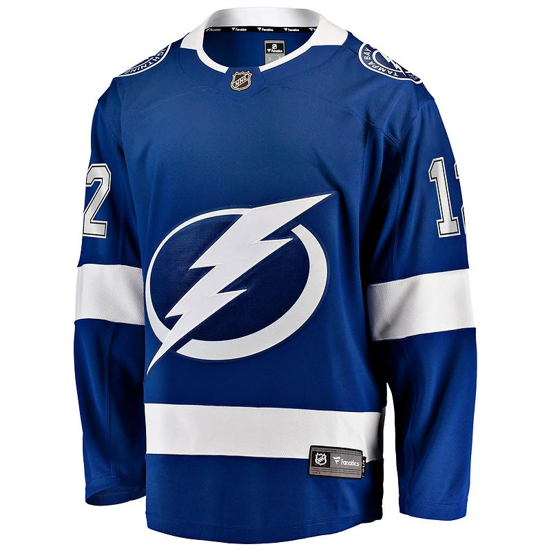 Maillot Fanatics Jakob Pelletier bleu Tampa Bay Lightning Home Breakaway pour homme