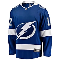 Maillot Fanatics Jakob Pelletier bleu Tampa Bay Lightning Home Breakaway pour homme
