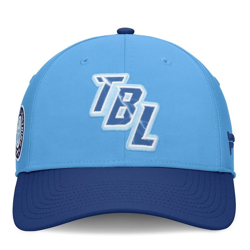 Men's Fanatics  Light Blue/Blue Tampa Bay Lightning 2026 NHL Stadium Series Authentic Pro Quick Release Adjustable Hat
