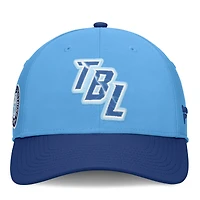 Men's Fanatics  Light Blue/Blue Tampa Bay Lightning 2026 NHL Stadium Series Authentic Pro Quick Release Adjustable Hat