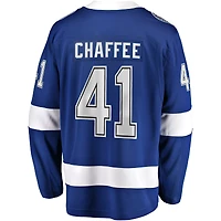 Men's Fanatics Mitchell Chaffee Blue Tampa Bay Lightning Home Premier Breakaway Player Jersey