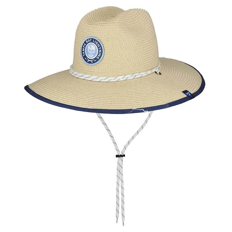 Men's Fanatics  Natural Tampa Bay Lightning 2026 NHL Stadium Series Straw Hat