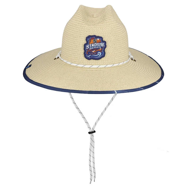 Men's Fanatics  Natural Tampa Bay Lightning 2026 NHL Stadium Series Straw Hat