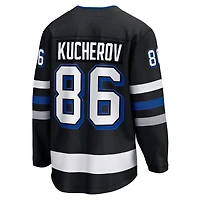Men's Fanatics Nikita Kucherov Black Tampa Bay Lightning Breakaway Jersey