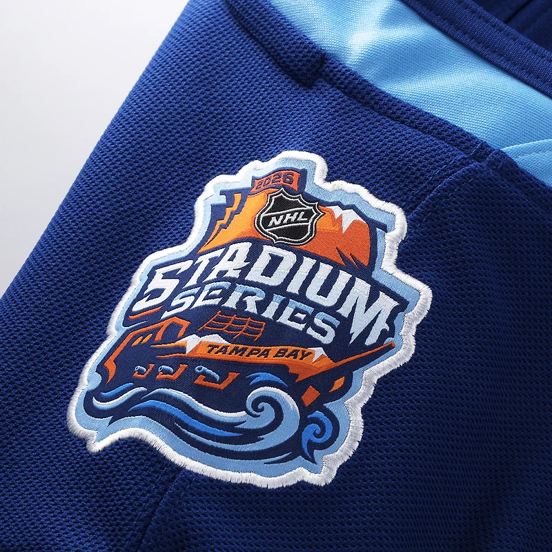 Maillot premium Fanatics Nikita Kucherov bleu Tampa Bay Lightning 2026 NHL Stadium Series pour homme