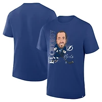 Men's Fanatics Nikita Kucherov Blue Tampa Bay Lightning Caricature Player T-Shirt