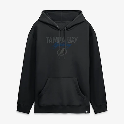 Sweat à capuche noir Tampa Bay Lightning pour homme de Fanatics