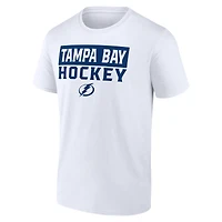 Pack combiné de t-shirts Fanatics Tampa Bay Lightning Serve pour hommes