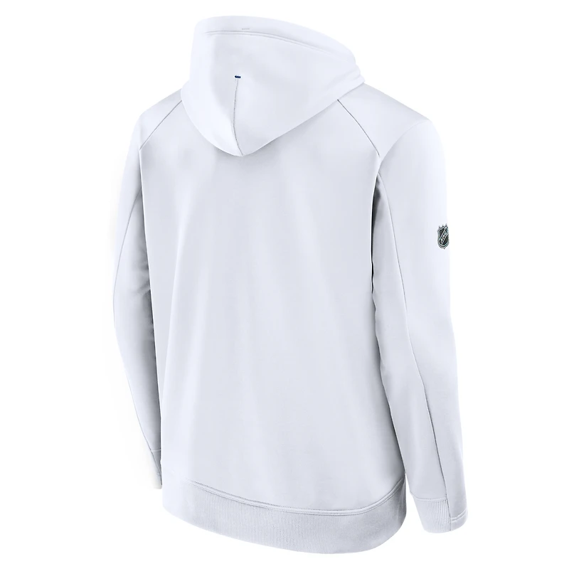 Men's Fanatics White Tampa Bay Lightning Authentic Pro Rink Hoodie