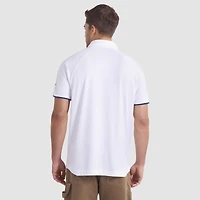 Men's Fanatics White Tampa Bay Lightning Authentic Pro Rink Raglan Polo