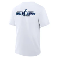 Men's Fanatics White Tampa Bay Lightning Crash The Net Legacy T-Shirt