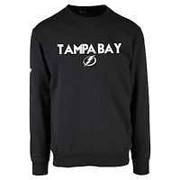 Sweat-shirt à capuche Zane City Capsule Tampa Bay Lightning noir pour homme Levelwear