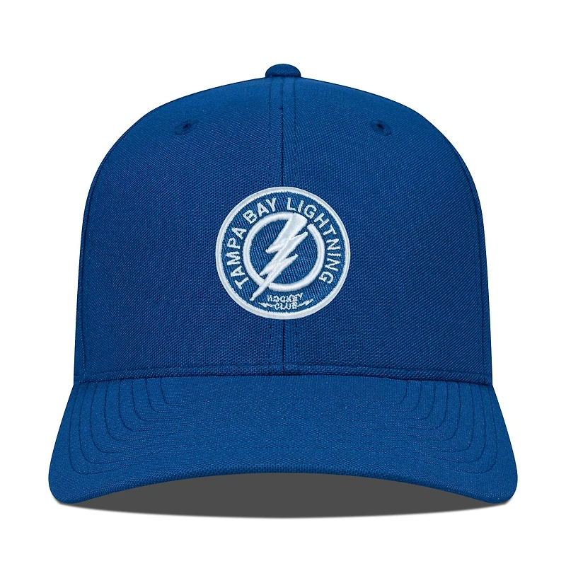 Casquette ajustable bleue Tampa Bay Lightning Fusion pour homme de Levelwear